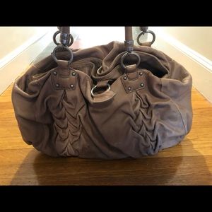 Charles David Leather Boho Bag